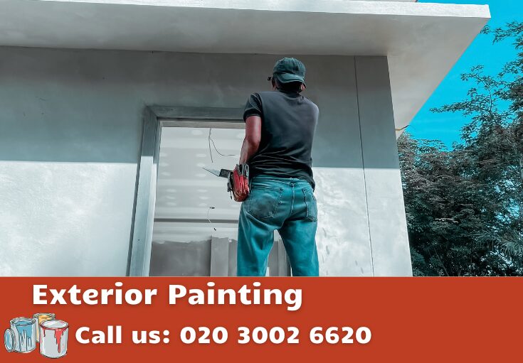 exterior painting Swiss Cottage