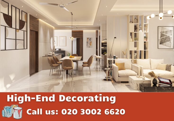 high-end decorating Swiss Cottage